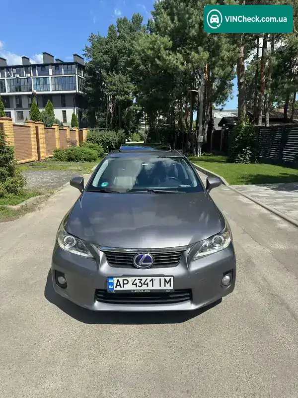 Lexus CT 2011, фото з оголошення 2 з 14, VIN JTHKD5BH8C2057180