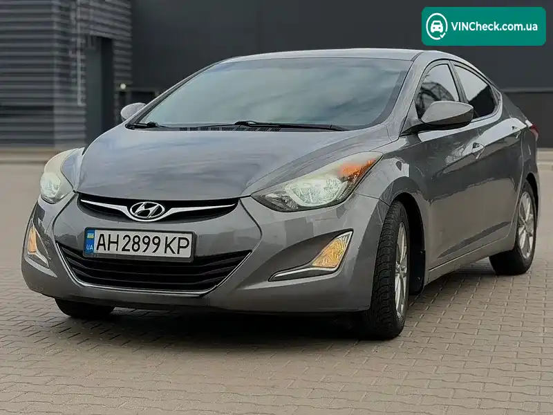 Hyundai Elantra 2014, фото з оголошення 1 з 19, VIN 5NPDH4AE7EH476946