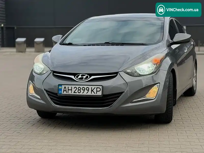 Hyundai Elantra 2014, фото з оголошення 2 з 19, VIN 5NPDH4AE7EH476946