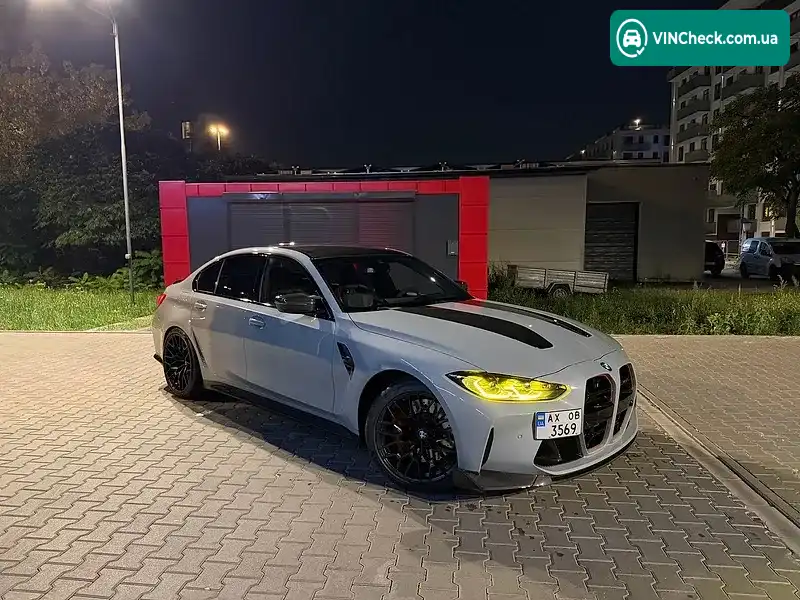 BMW M3 2023, фото з оголошення 1 з 20, VIN WBS63AY08RFR46880