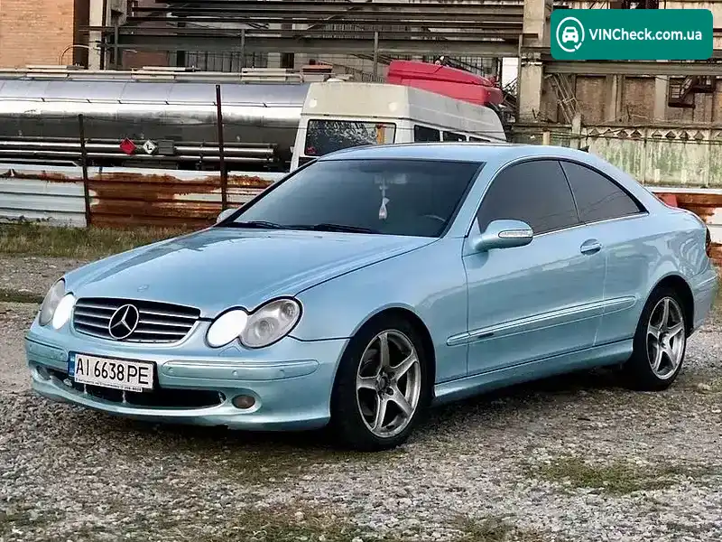 Mercedes-Benz CLK-Class 2003, фото з оголошення 1 з 9, VIN WDB2093161F038017