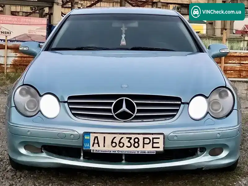 Mercedes-Benz CLK-Class 2003, фото з оголошення 2 з 9, VIN WDB2093161F038017