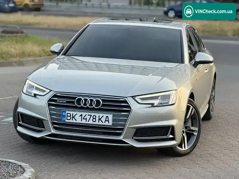 Audi A4 2017, фото з оголошення 1 з 20, VIN WAUENAF40HN068172