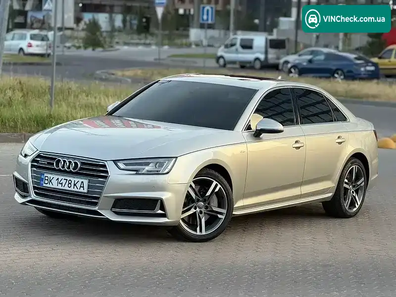 Audi A4 2017, фото з оголошення 2 з 20, VIN WAUENAF40HN068172