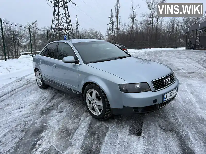 Audi A4 2004, фото з оголошення 2 з 13, VIN WAUZZZ8E04A235805