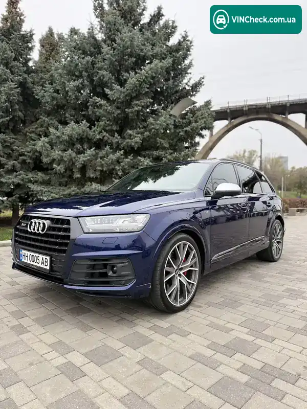 Audi SQ7 2018, фото з оголошення 1 з 20, VIN WAUZZZ4M7JD039156