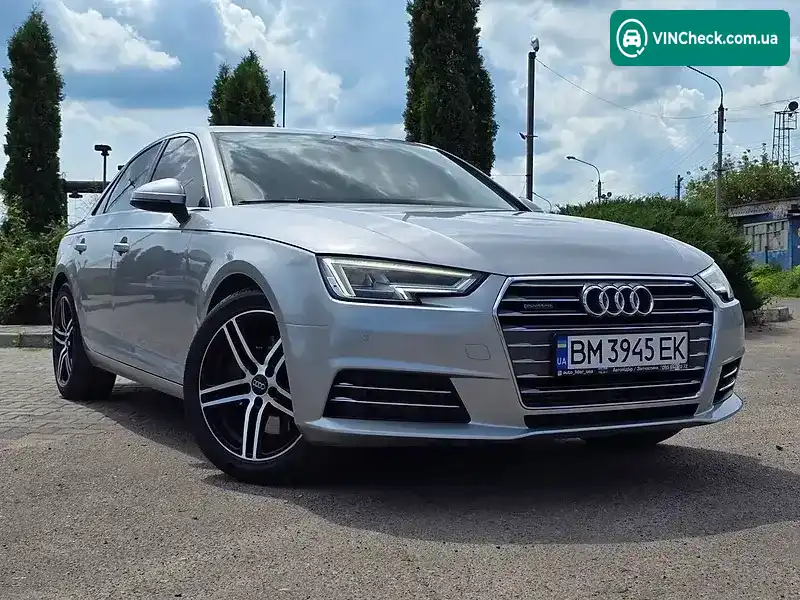 Audi A4 2016, фото з оголошення 1 з 16, VIN WAUBNAF48HN041417