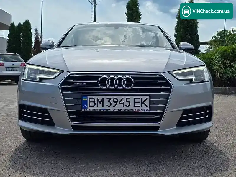 Audi A4 2016, фото з оголошення 2 з 16, VIN WAUBNAF48HN041417