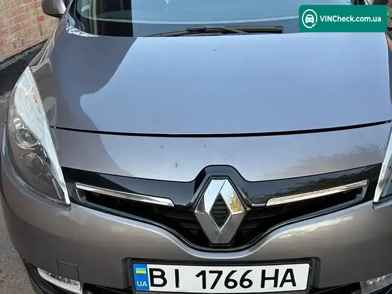 Renault Scenic 2013, фото з оголошення 1 з 8, VIN VF1JZT20649093851