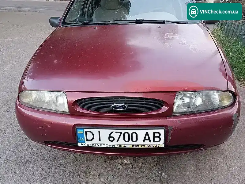 Ford Fiesta 1996, фото з оголошення 2 з 10, VIN WF0AXXGAJATC25600