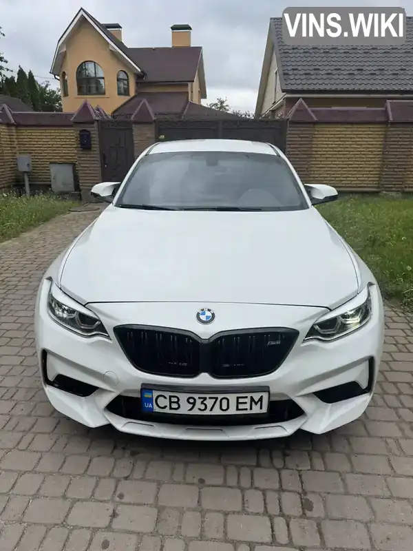 BMW M2 2019, фото з оголошення 1 з 21, VIN WBS2U710807E30320