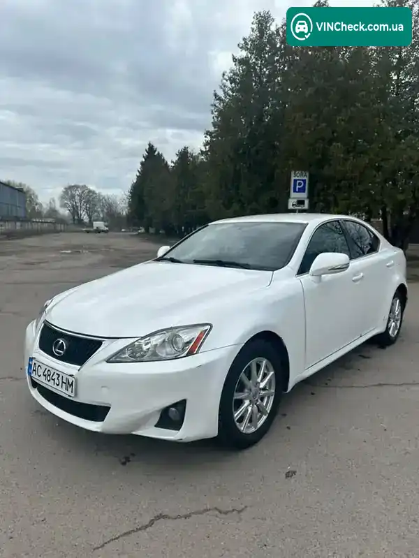 Lexus IS 2012, фото з оголошення 1 з 15, VIN JTHBX262602041633