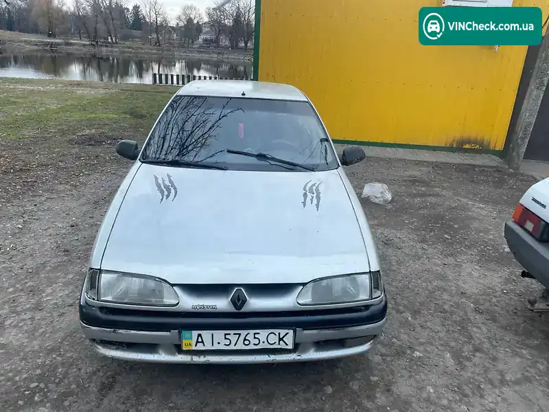 Renault 19 1989, фото з оголошення 1 з 5, VIN VF1B5370501325068
