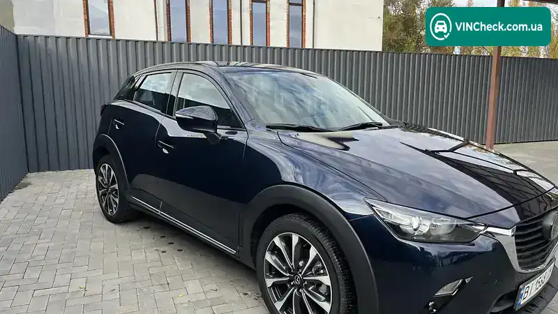 Mazda CX-3 2021, фото з оголошення 2 з 11, VIN JM1DKFD79M1512345