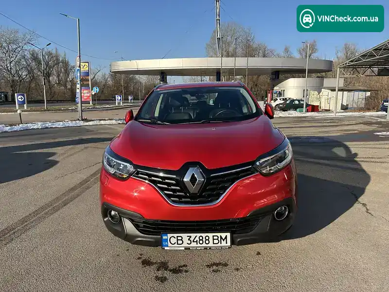 Renault Kadjar 2017, фото з оголошення 1 з 14, VIN VF1RFE00458112410