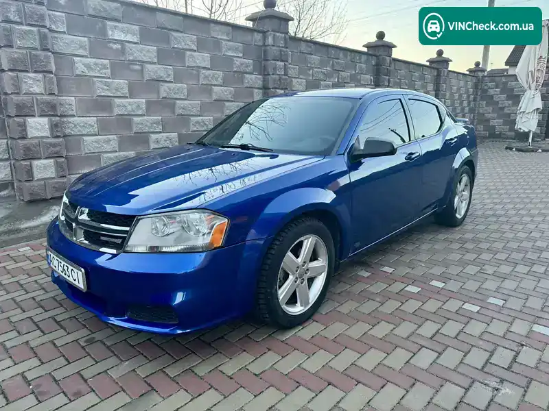 Dodge Avenger 2012, фото з оголошення 2 з 20, VIN 1C3CDZABXDN516904
