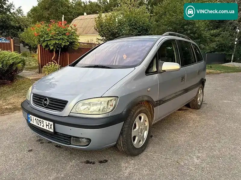 Opel Zafira 2002, фото з оголошення 1 з 8, VIN W0L0TGF752H009781
