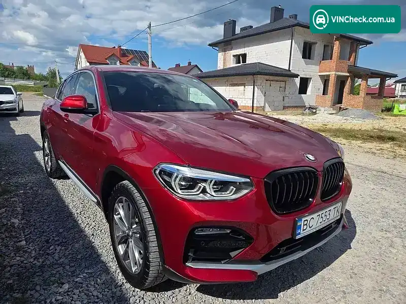 BMW X4 2018, фото з оголошення 2 з 13, VIN 5UXUJ3C50KLG52126