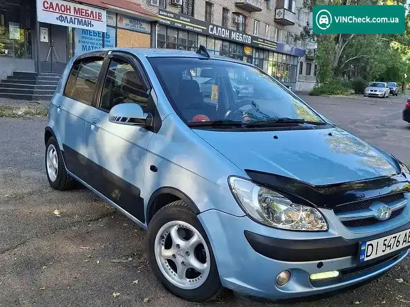 Hyundai Getz 2006, фото з оголошення 2 з 8, VIN KMHBU51DP6U630614