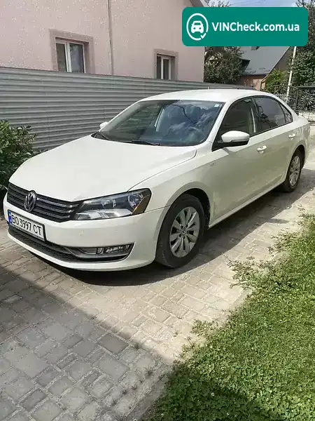 Volkswagen Passat 2013, фото з оголошення 1 з 18, VIN 1VWAP7A31DC138682