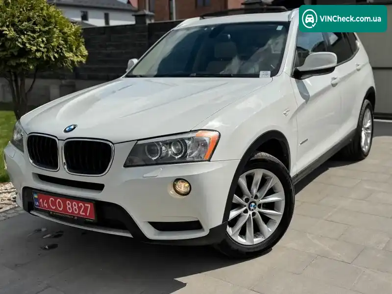 BMW X3 2013, фото з оголошення 1 з 20, VIN 5UXWX9C50D0A09838
