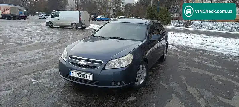 Chevrolet Epica 2007, фото з оголошення 1 з 11, VIN KL1LA69LE8B096250