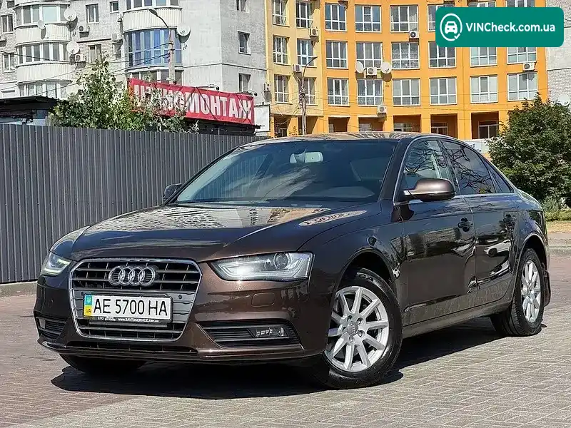 Audi A4 2012, фото з оголошення 1 з 20, VIN WAUZZZ8K3DA057832