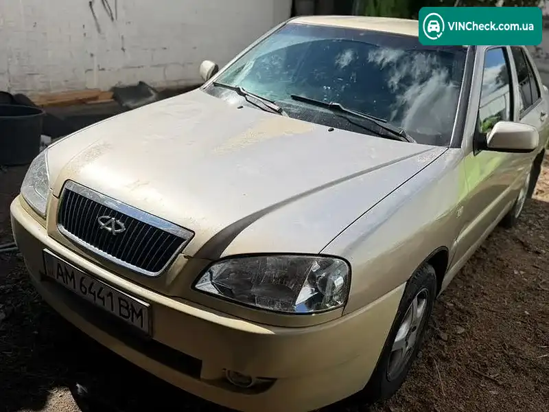 Chery Amulet 2008, фото з оголошення 1 з 7, VIN Y6DDA11B68D082296