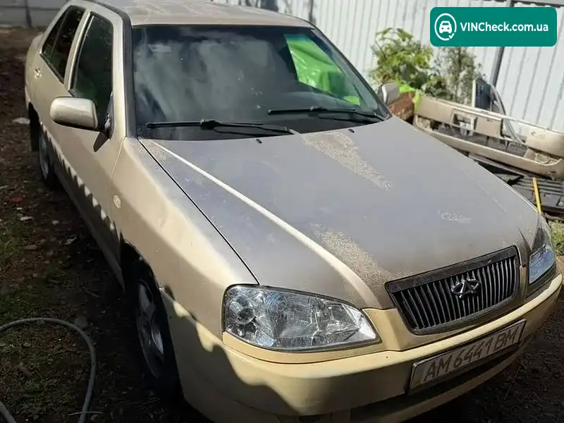 Chery Amulet 2008, фото з оголошення 2 з 7, VIN Y6DDA11B68D082296