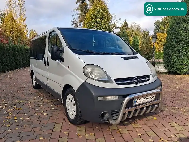 Opel Vivaro 2005, фото з оголошення 1 з 12, VIN W0LF7BDB65V649517