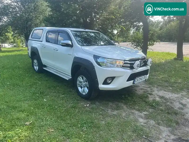 Toyota Hilux 2017, фото з оголошення 1 з 11, VIN MR0HA3CD500707760