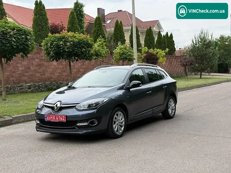 Renault Megane 2016, фото з оголошення 1 з 20, VIN VF1KZ140652425131