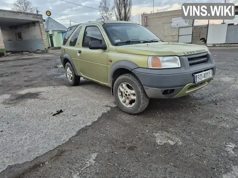 Land Rover Freelander 2000, фото з оголошення 1 з 10, VIN SALLNAAA7YA513677