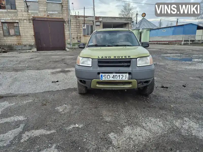 Land Rover Freelander 2000, фото з оголошення 2 з 10, VIN SALLNAAA7YA513677