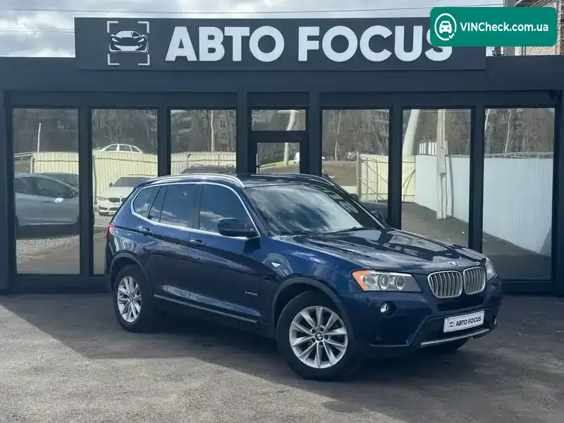 BMW X3 2013, фото з оголошення 1 з 21, VIN 5UXWX9C5XD0D03067