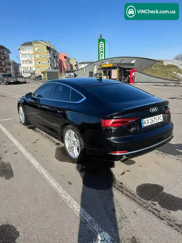 Audi A5 2019, фото з оголошення 2 з 16, VIN WAUANCF54KA061288