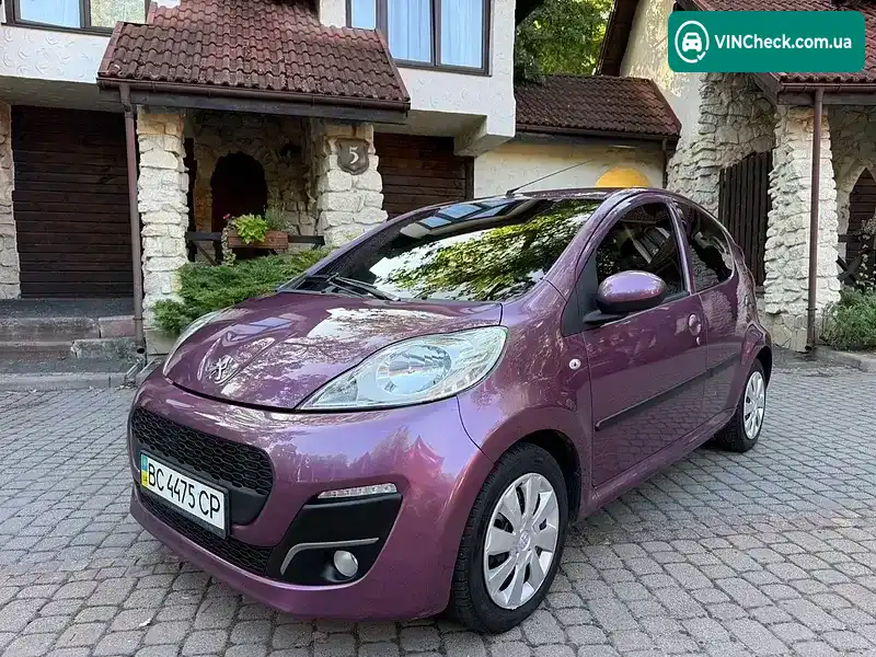 Peugeot 107 2012, фото з оголошення 1 з 20, VIN VF3PNCFB088668577