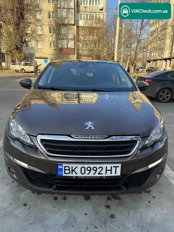 Peugeot 308 2014, фото з оголошення, VIN VF3LCBHZHES153541