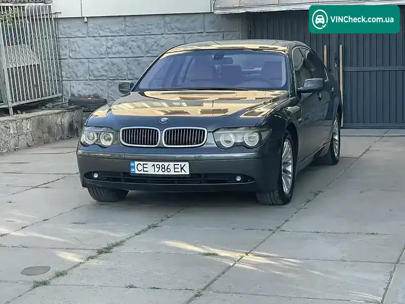 BMW 7 Series 2004, фото з оголошення 1 з 20, VIN WBAGM21030DR60755