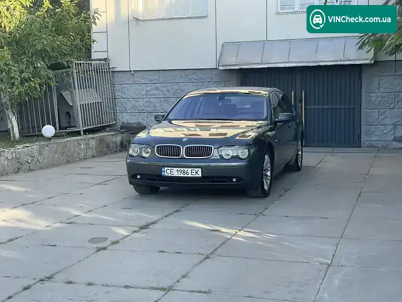BMW 7 Series 2004, фото з оголошення 2 з 20, VIN WBAGM21030DR60755
