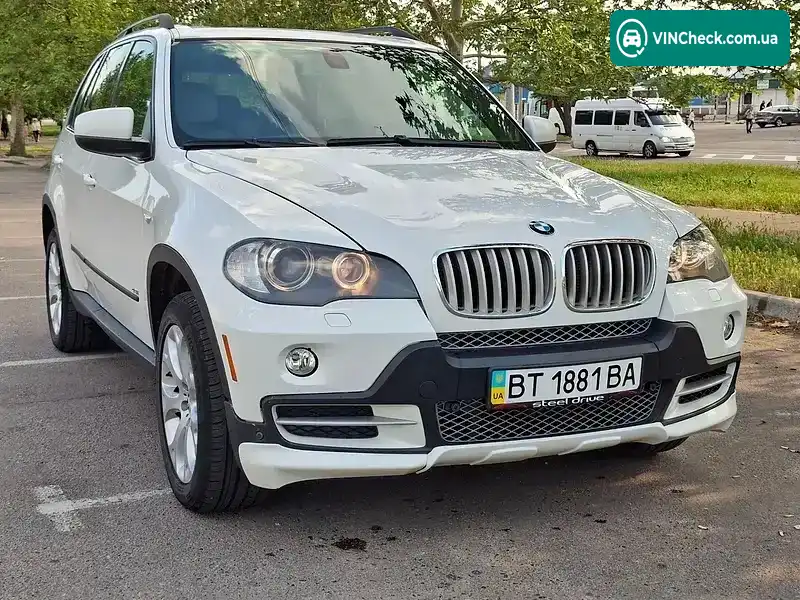 BMW X5 2008, фото з оголошення 2 з 12, VIN 5UXFE83588L163974