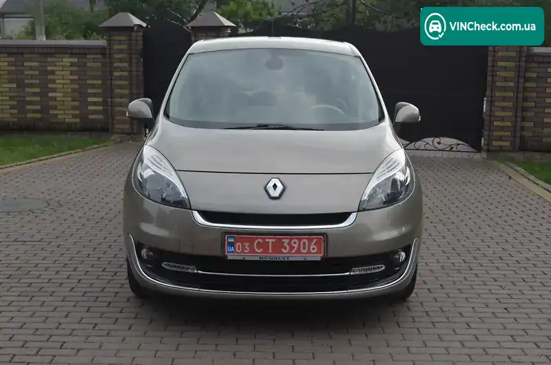 Renault Grand Scenic 2012, фото з оголошення 2 з 20, VIN VF1JZ14A646991729