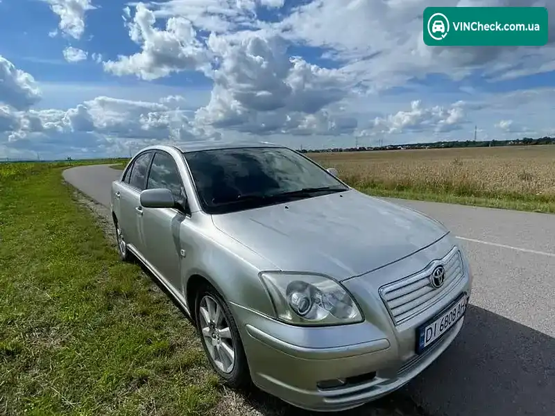 Toyota Avensis 2004, фото з оголошення 2 з 20, VIN SB1BR56LX0E048903