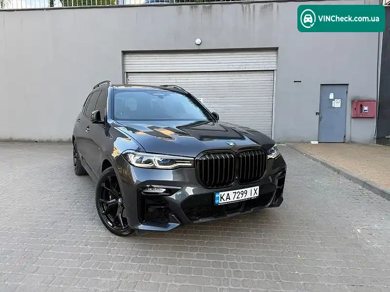 BMW X7 2022, фото з оголошення 1 з 20, VIN WBACW810409L28698