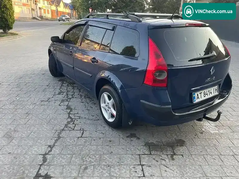 Renault Megane 2004, фото з оголошення 2 з 7, VIN VF1KMRF0531069464