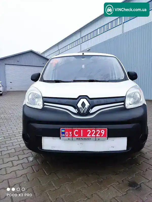 Renault Kangoo 2018, фото з оголошення 1 з 20, VIN VF1FW52H260369077
