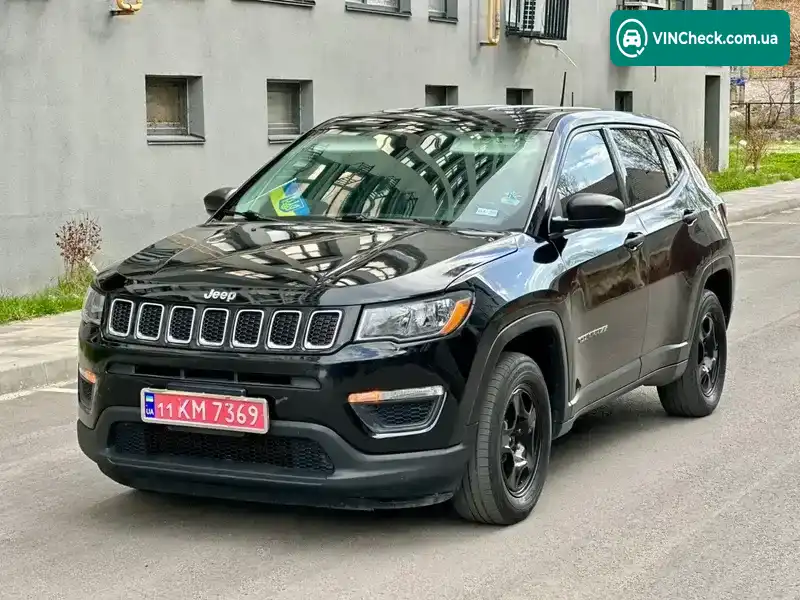 Jeep Compass 2019, фото з оголошення 2 з 20, VIN 3C4NJCAB0KT736656