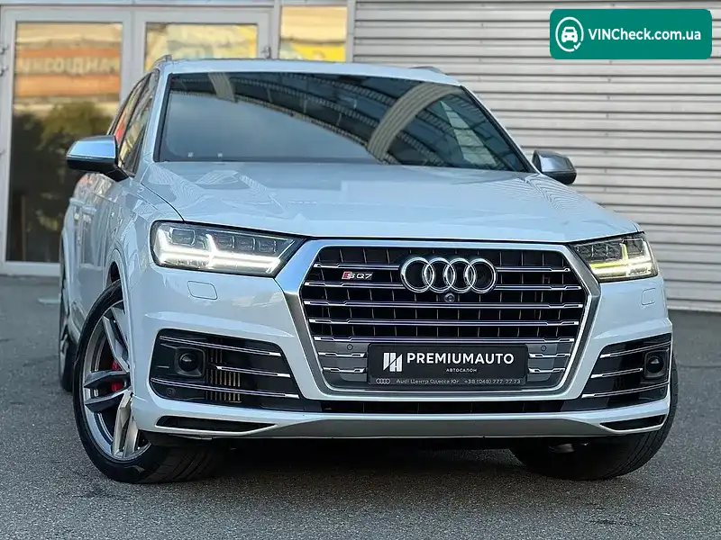 Audi SQ7 2017, фото з оголошення 1 з 20, VIN WAUZZZ4M0HD038909