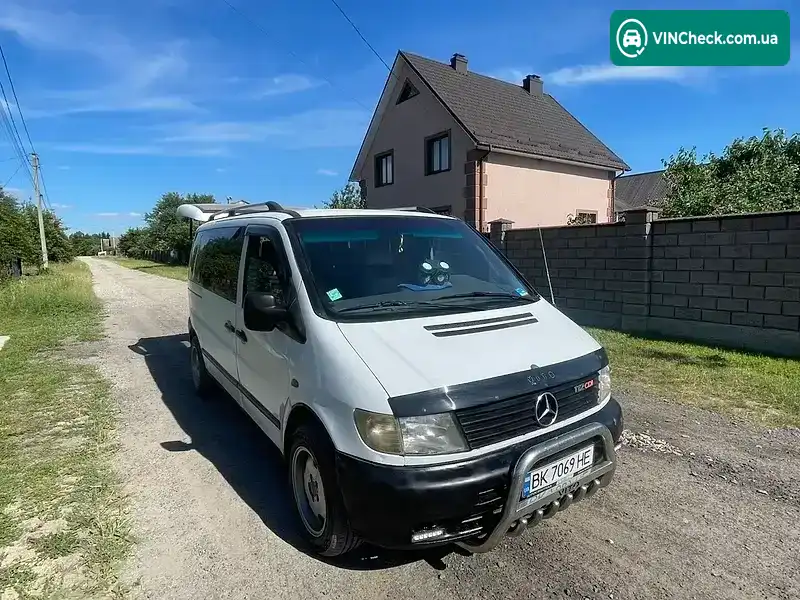Mercedes-Benz Vito 2000, фото з оголошення 1 з 14, VIN VSA63809413283461