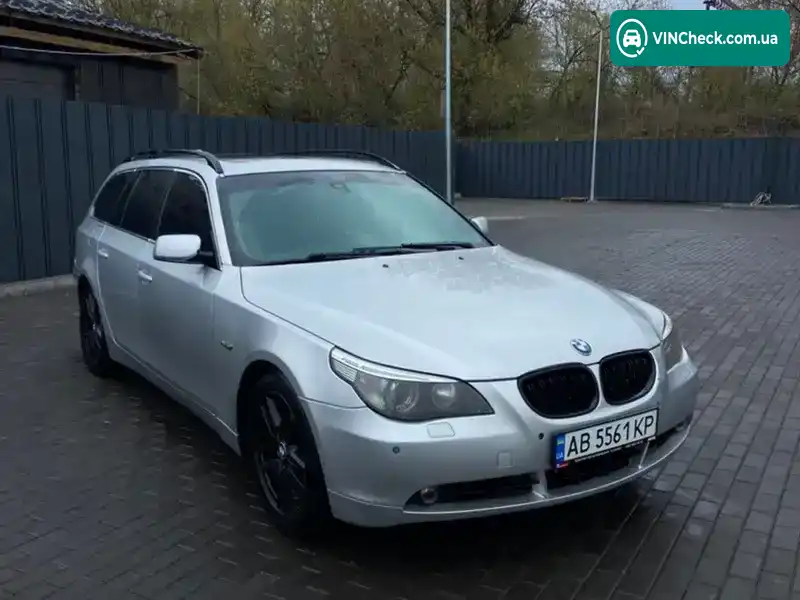 BMW 5 Series 2004, фото з оголошення 2 з 12, VIN WBANG51090B395956